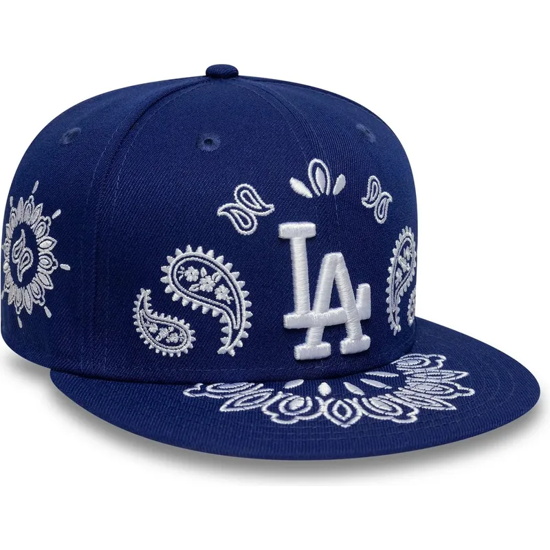 lippikset-littea-sininen-istuva-59fifty-paisley-los-angeles-dodgers-mlb-new-era