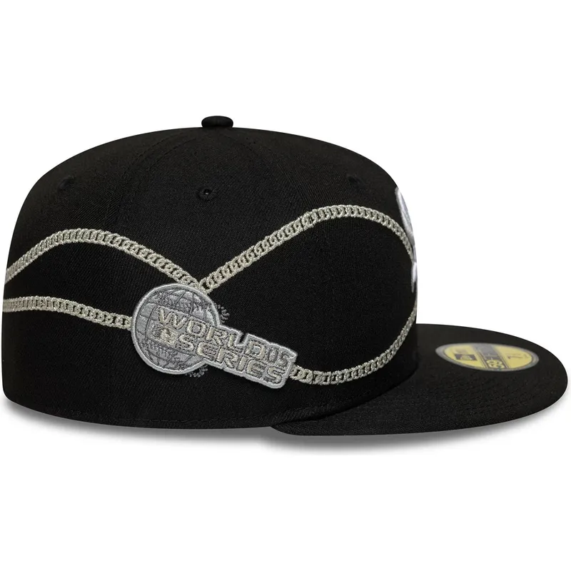 lippikset-littea-musta-istuva-59fifty-chain-wrap-chicago-white-sox-mlb-new-era