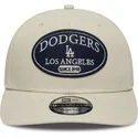 lippikset-kaareva-beige-snapback-9seventy-stretch-snap-patch-los-angeles-dodgers-mlb-new-era