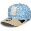 new-era-curved-brim-9seventy-stretch-snap-lifestyle-racing-bulls-f1-team-formula-1-blue-and-beige-snapback-cap