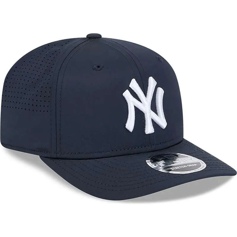 lippikset-kaareva-laivastonsininen-snapback-9seventy-stretch-snap-perf-new-york-yankees-mlb-new-era