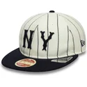 lippikset-littea-beige-saadettava-nauha-9fifty-retro-crown-heritage-new-york-yankees-mlb-new-era