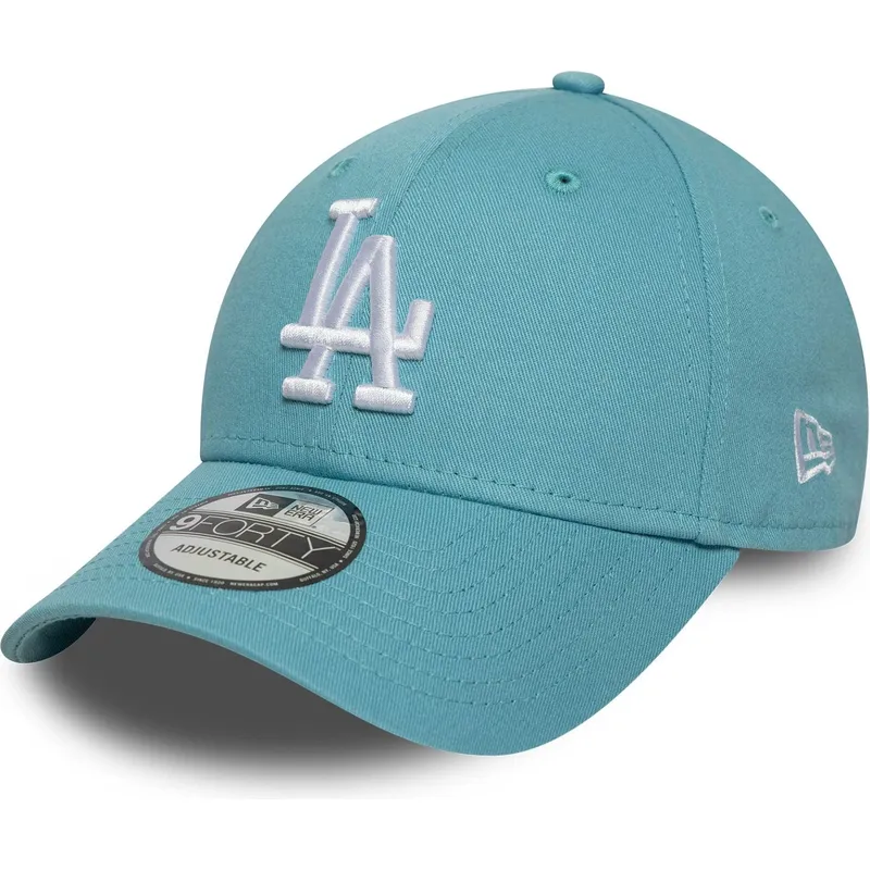 lippikset-kaareva-sininen-saadettava-nauha-9forty-league-essential-los-angeles-dodgers-mlb-new-era