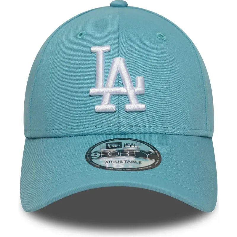 lippikset-kaareva-sininen-saadettava-nauha-9forty-league-essential-los-angeles-dodgers-mlb-new-era