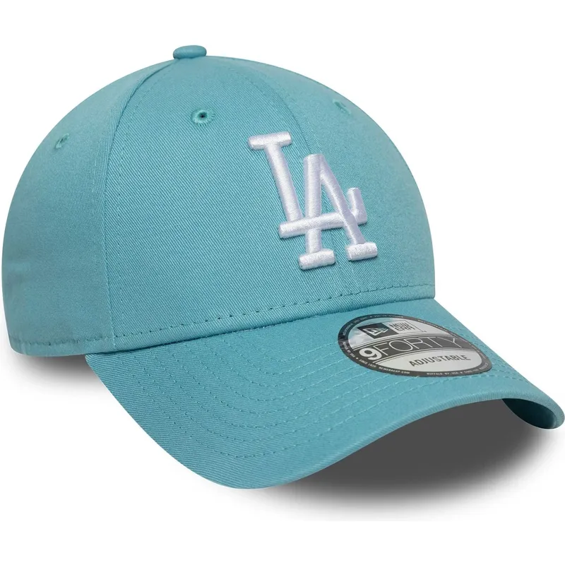lippikset-kaareva-sininen-saadettava-nauha-9forty-league-essential-los-angeles-dodgers-mlb-new-era