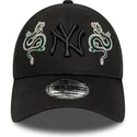 lippikset-kaareva-musta-saadettava-nauha-9forty-icon-new-york-yankees-mlb-new-era