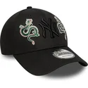 lippikset-kaareva-musta-saadettava-nauha-9forty-icon-new-york-yankees-mlb-new-era