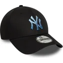 lippikset-kaareva-musta-saadettava-nauha-9forty-ombre-infill-new-york-yankees-mlb-new-era