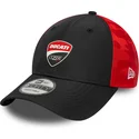 lippikset-kaareva-musta-saadettava-nauha-9forty-ducati-motor-motogp-new-era