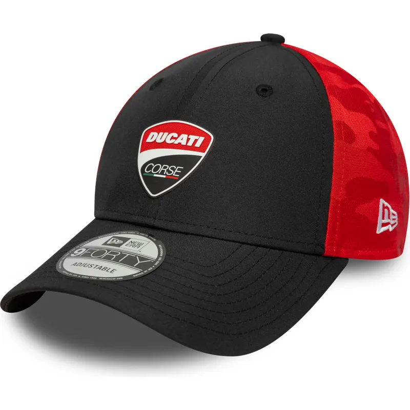 lippikset-kaareva-musta-saadettava-nauha-9forty-ducati-motor-motogp-new-era