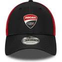 lippikset-kaareva-musta-saadettava-nauha-9forty-ducati-motor-motogp-new-era