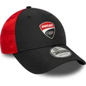 lippikset-kaareva-musta-saadettava-nauha-9forty-ducati-motor-motogp-new-era