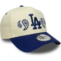 lippikset-kaareva-beige-snapback-a-frame-paisley-los-angeles-dodgers-mlb-new-era