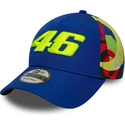 lippikset-kaareva-sininen-snapback-9forty-fanwear-valentino-rossi-vr46-motogp-new-era