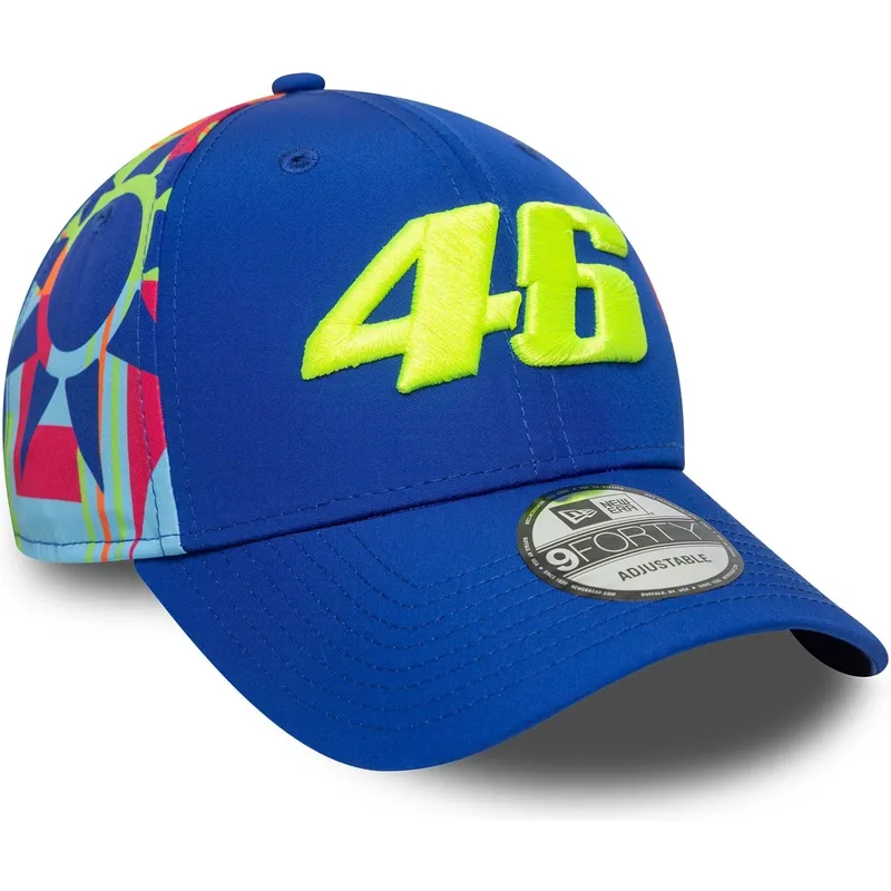 lippikset-kaareva-sininen-snapback-9forty-fanwear-valentino-rossi-vr46-motogp-new-era