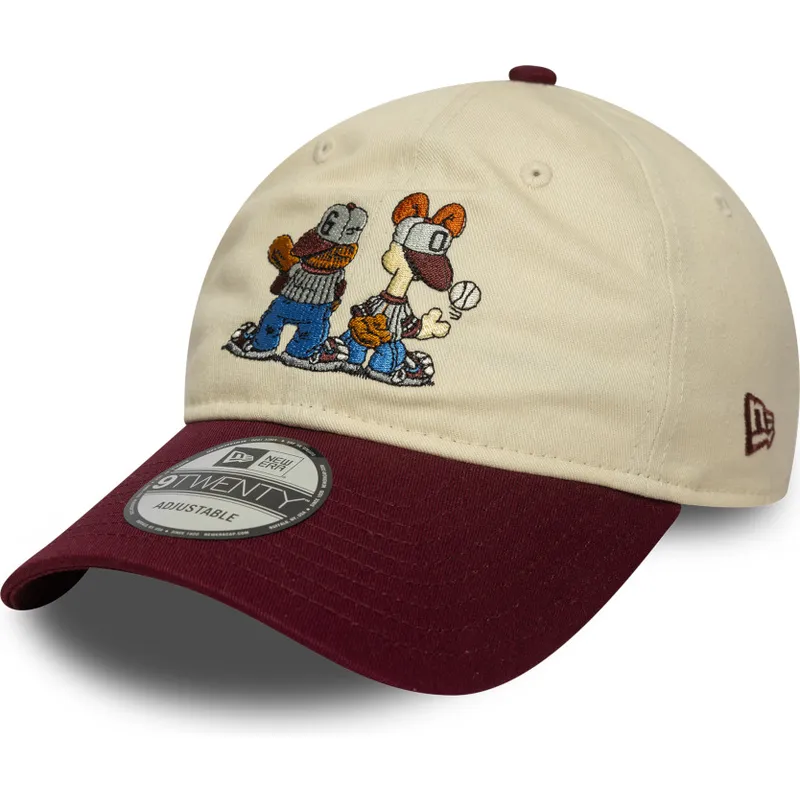 lippikset-kaareva-beige-saadettava-nauha-9twenty-garfield-y-odie-new-era
