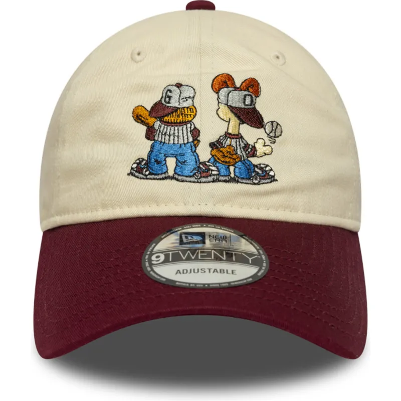 lippikset-kaareva-beige-saadettava-nauha-9twenty-garfield-y-odie-new-era