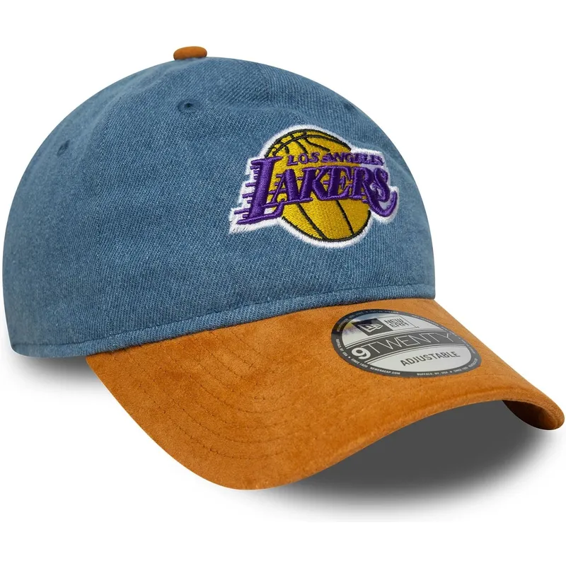 cap-kaareva-multicolor-adjustable-strap-9twenty-denim-midi-los-angeles-lakers-nba-new-era