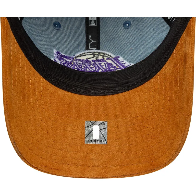 cap-kaareva-multicolor-adjustable-strap-9twenty-denim-midi-los-angeles-lakers-nba-new-era