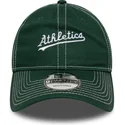 cap-kaareva-green-adjustable-strap-9twenty-contrast-stitch-oakland-athletics-mlb-new-era