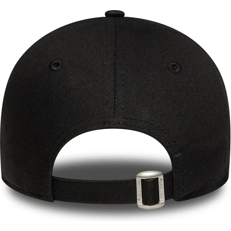 lippikset-kaareva-musta-saadettava-nauha-9forty-leopard-infill-new-york-yankees-mlb-new-era