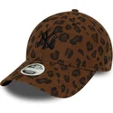 lippikset-kaareva-leopardi-saadettava-nauha-9forty-leopard-cord-new-york-yankees-mlb-new-era