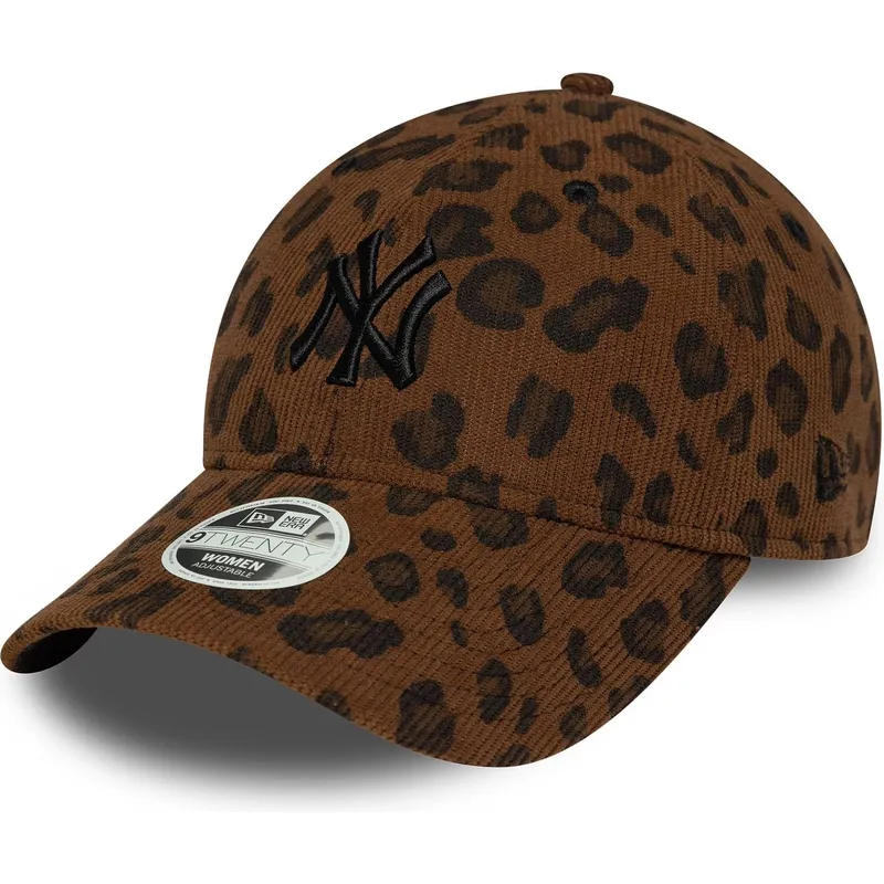 lippikset-kaareva-leopardi-saadettava-nauha-9forty-leopard-cord-new-york-yankees-mlb-new-era