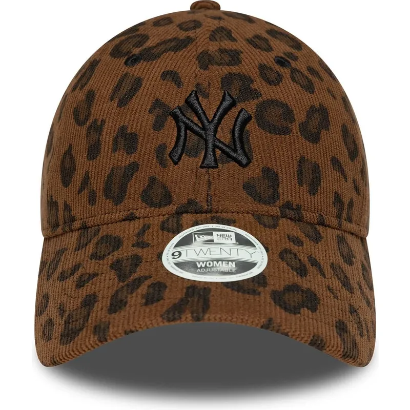 lippikset-kaareva-leopardi-saadettava-nauha-9forty-leopard-cord-new-york-yankees-mlb-new-era