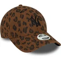 lippikset-kaareva-leopardi-saadettava-nauha-9forty-leopard-cord-new-york-yankees-mlb-new-era