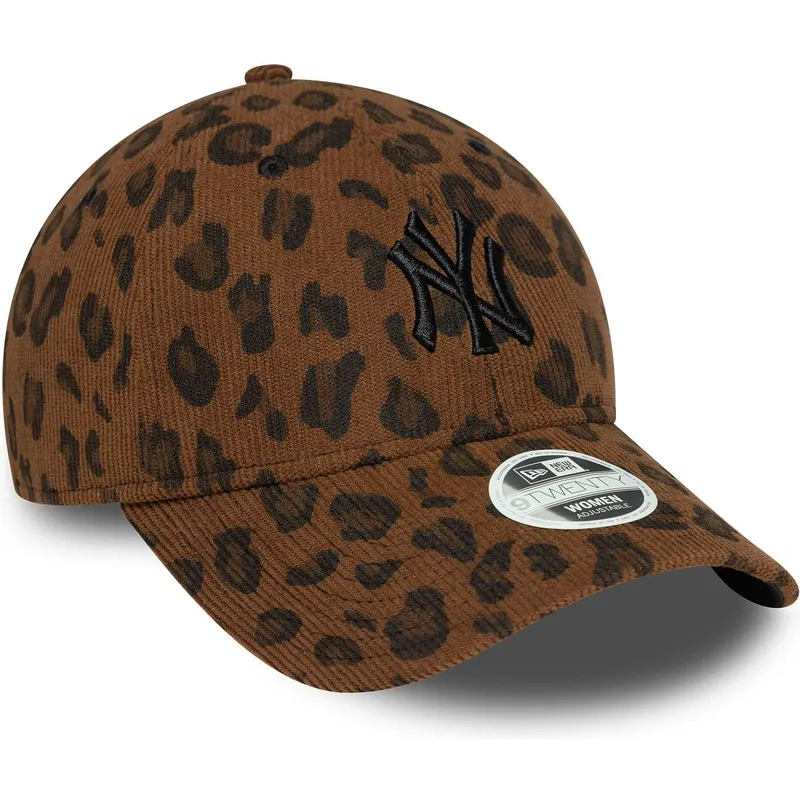 lippikset-kaareva-leopardi-saadettava-nauha-9forty-leopard-cord-new-york-yankees-mlb-new-era