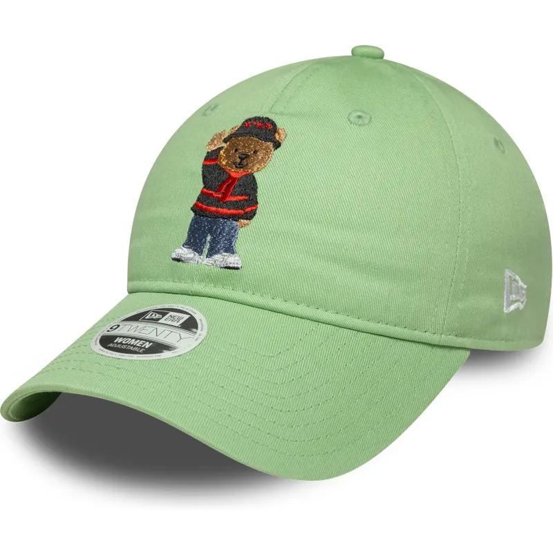 cap-kaareva-green-adjustable-strap-claro-9twenty-bear-ac-milan-serie-a-new-era