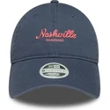 lippikset-kaareva-sininen-saadettava-nauha-9twenty-city-nashville-new-era