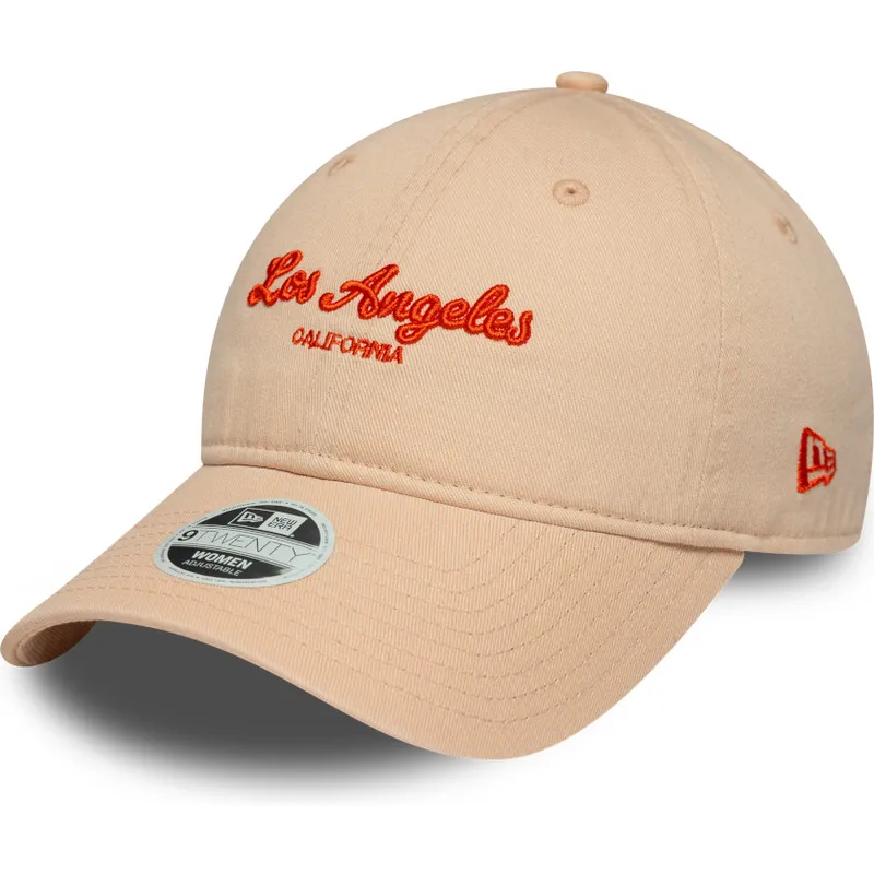 cap-kaareva-pink-adjustable-strap-9twenty-city-los-angeles-new-era cap-kaareva-pink-adjustable-strap-9twenty-city-los-angeles-new-era