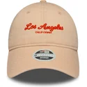 cap-kaareva-pink-adjustable-strap-9twenty-city-los-angeles-new-era