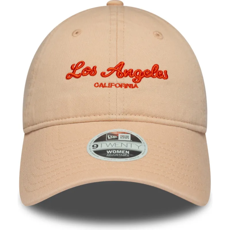 lippikset-kaareva-vaaleanpunainen-saadettava-nauha-9twenty-city-los-angeles-new-era lippikset-kaareva-vaaleanpunainen-saadettava-nauha-9twenty-city-los-angeles-new-era