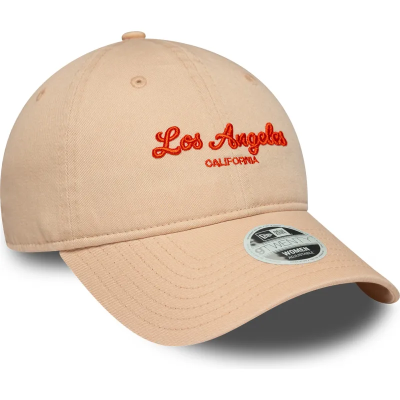lippikset-kaareva-vaaleanpunainen-saadettava-nauha-9twenty-city-los-angeles-new-era lippikset-kaareva-vaaleanpunainen-saadettava-nauha-9twenty-city-los-angeles-new-era