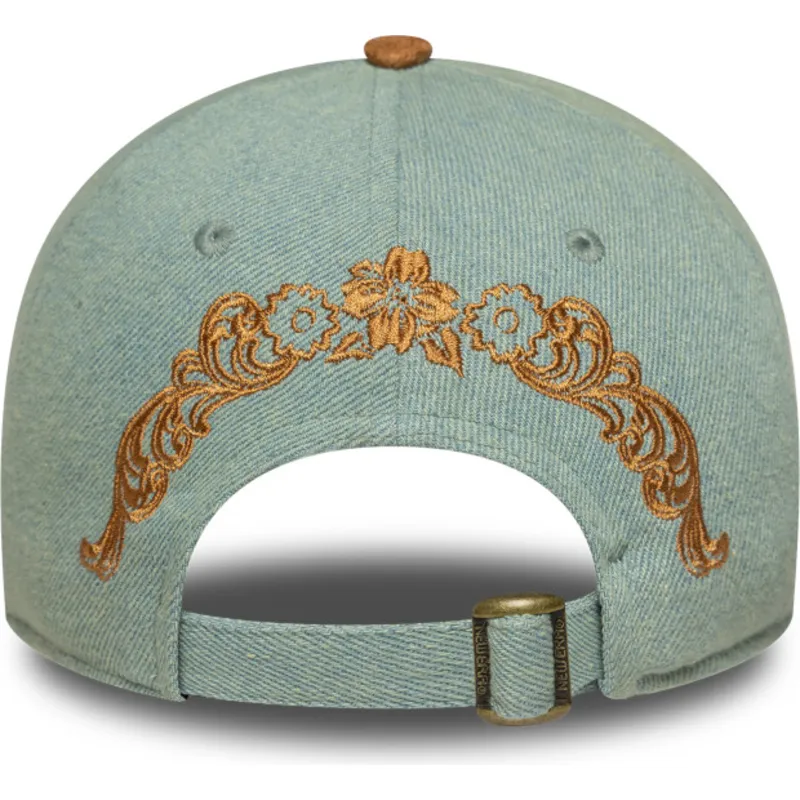 lippikset-kaareva-sininen-saadettava-nauha-9twenty-western-pin-new-era