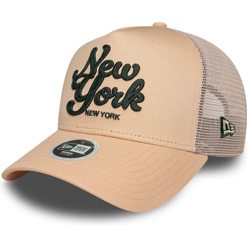 lippikset-kaareva-rekka-vaaleanpunainen-snapback-a-frame-city-new-york-new-era