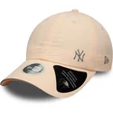 cap-kaareva-pink-adjustable-strap-open-back-flawless-new-york-yankees-mlb-new-era