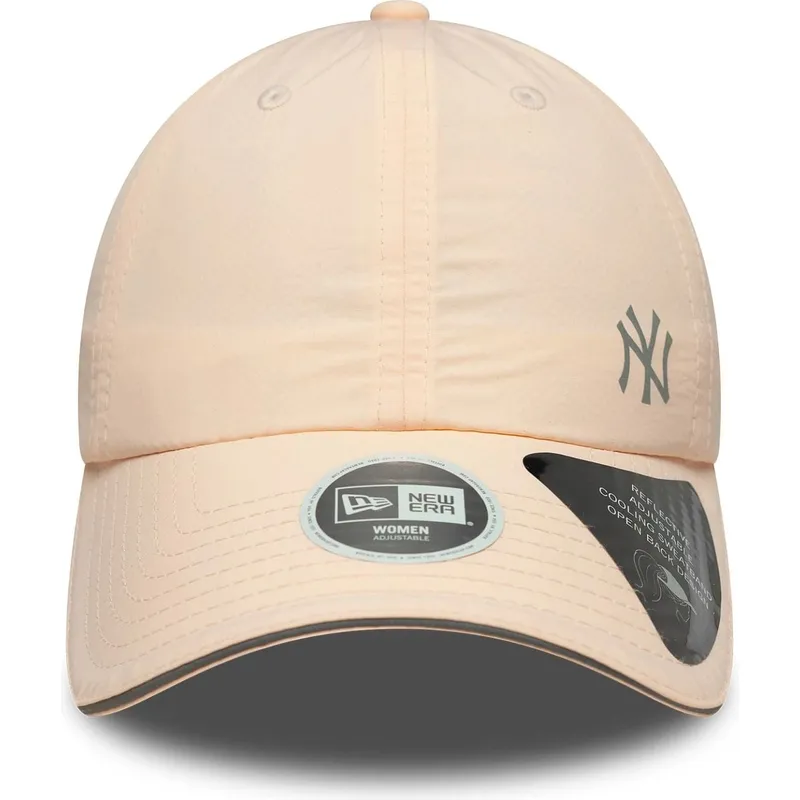 cap-kaareva-pink-adjustable-strap-open-back-flawless-new-york-yankees-mlb-new-era cap-kaareva-pink-adjustable-strap-open-back-flawless-new-york-yankees-mlb-new-era