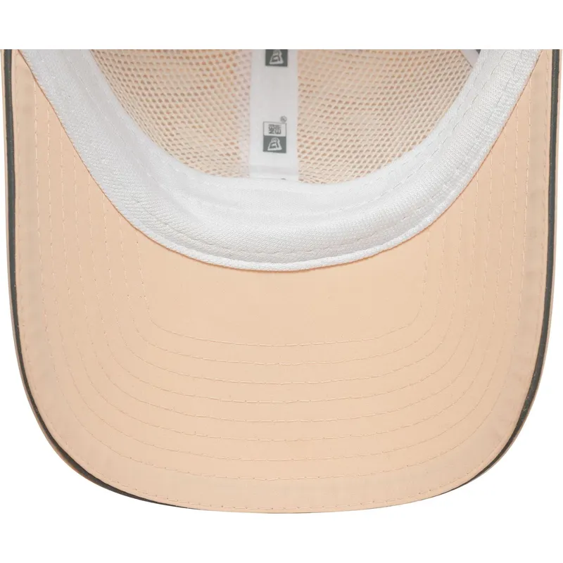 cap-kaareva-pink-adjustable-strap-open-back-flawless-new-york-yankees-mlb-new-era cap-kaareva-pink-adjustable-strap-open-back-flawless-new-york-yankees-mlb-new-era