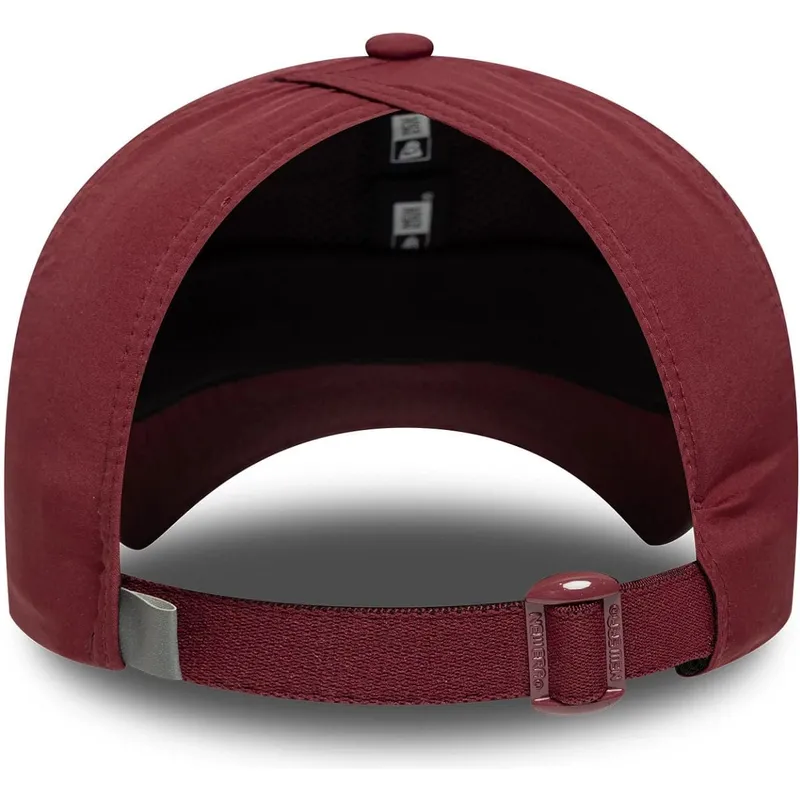 cap-kaareva-red-adjustable-strap-granate-open-back-flawless-new-york-yankees-mlb-new-era cap-kaareva-red-adjustable-strap-granate-open-back-flawless-new-york-yankees-mlb-new-era