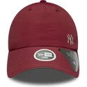 cap-kaareva-red-adjustable-strap-granate-open-back-flawless-new-york-yankees-mlb-new-era