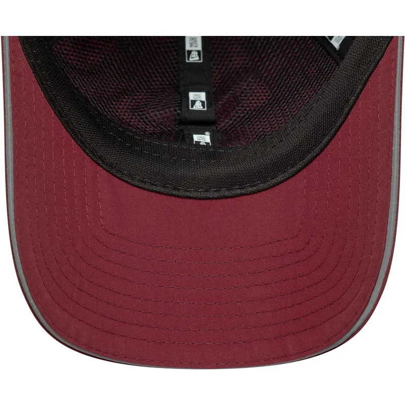 cap-kaareva-red-adjustable-strap-granate-open-back-flawless-new-york-yankees-mlb-new-era cap-kaareva-red-adjustable-strap-granate-open-back-flawless-new-york-yankees-mlb-new-era