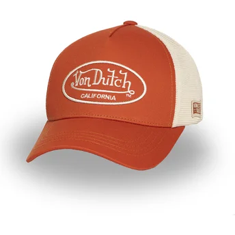 Lippikset kaareva rekka oranssi säädettävä nauha LOF B33 Von Dutch