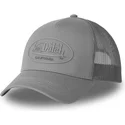 lippikset-kaareva-rekka-harmaa-snapback-log16-von-dutch