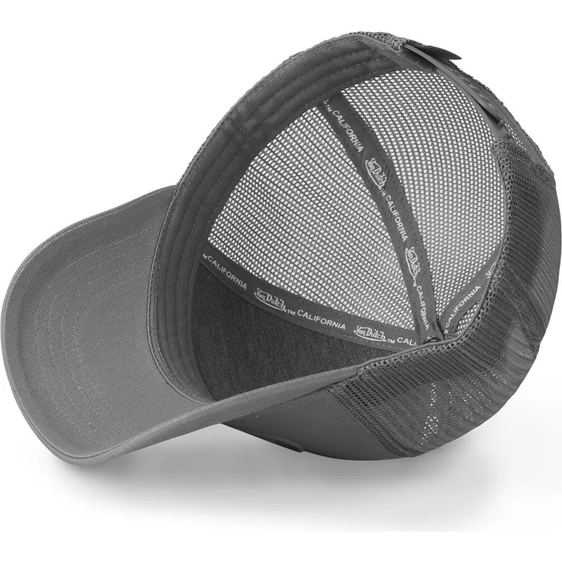 lippikset-kaareva-rekka-harmaa-snapback-log16-von-dutch