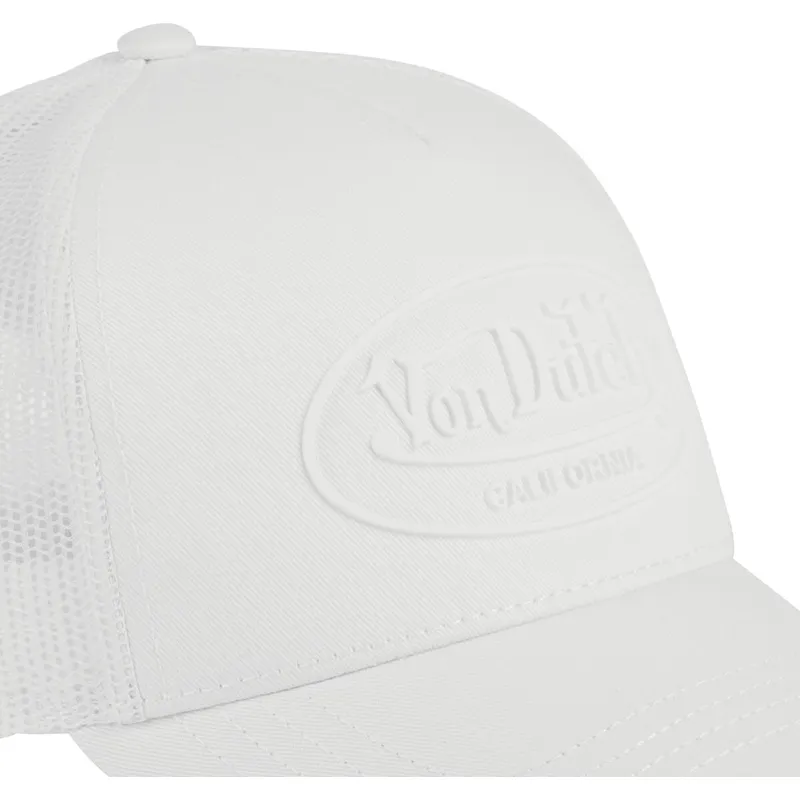 lippikset-kaareva-rekka-valkoinen-snapback-log17-von-dutch