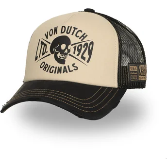 Lippikset kaareva rekka beige snapback CREW28 Von Dutch