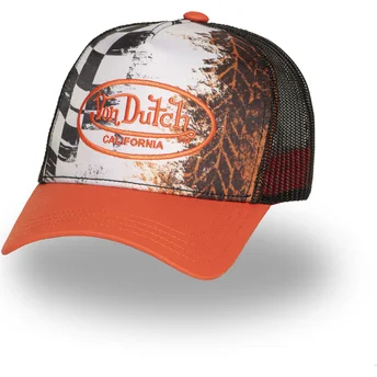 Lippikset kaareva rekka oranssi snapback SUBL10 Von Dutch